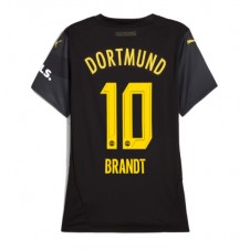 Borussia Dortmund Julian Brandt #10 Bortedrakt Kvinner 2024-25 Kortermet